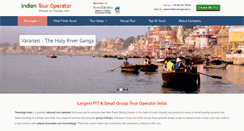 Desktop Screenshot of indian-tour-operators.com
